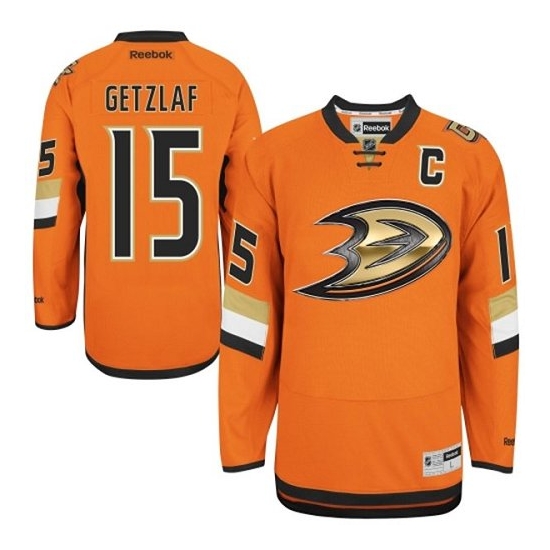 Ryan Getzlaf Anaheim Ducks Premier Reebok Jersey - Orange