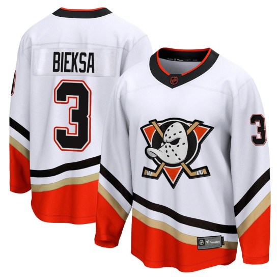 Kevin Bieksa Anaheim Ducks Breakaway Special Edition 2.0 Fanatics Branded Jersey - White