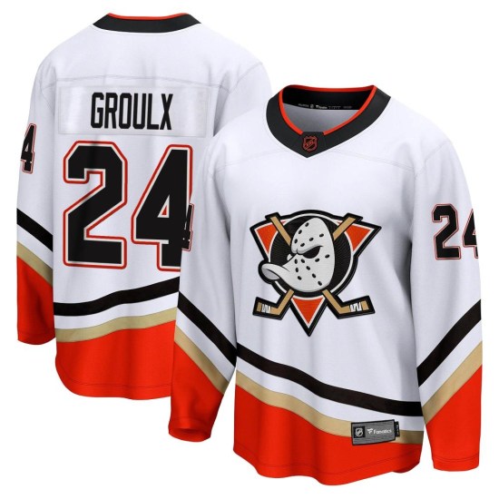 Bo Groulx Anaheim Ducks Breakaway Special Edition 2.0 Fanatics Branded Jersey - White
