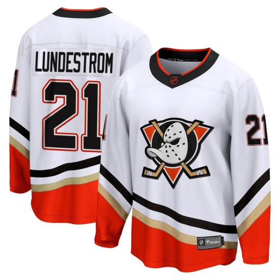 Isac Lundestrom Anaheim Ducks Breakaway Special Edition 2.0 Fanatics Branded Jersey - White