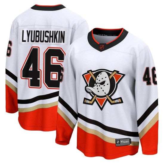 Ilya Lyubushkin Anaheim Ducks Breakaway Special Edition 2.0 Fanatics Branded Jersey - White