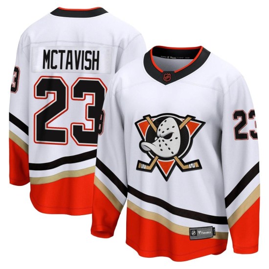 Mason McTavish Anaheim Ducks Breakaway Special Edition 2.0 Fanatics Branded Jersey - White