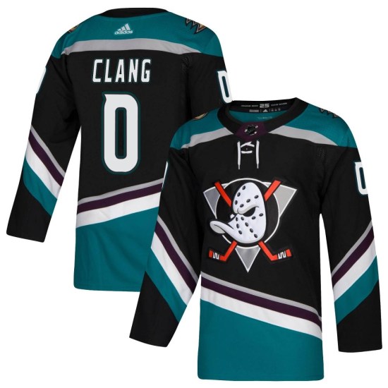 Calle Clang Anaheim Ducks Youth Authentic Teal Alternate Adidas Jersey - Black