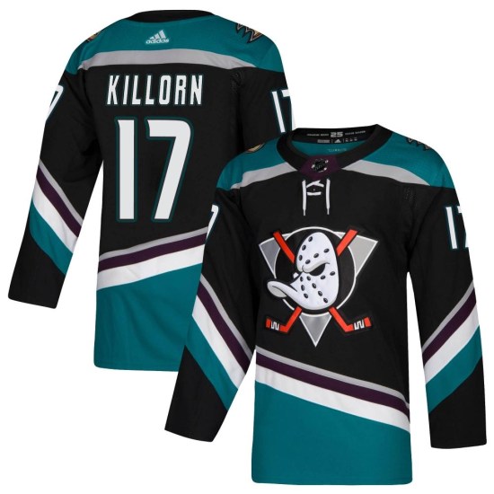 Alex Killorn Anaheim Ducks Youth Authentic Teal Alternate Adidas Jersey - Black