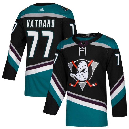 Frank Vatrano Anaheim Ducks Youth Authentic Teal Alternate Adidas Jersey - Black