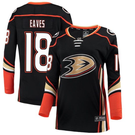 Patrick Eaves Anaheim Ducks Women's Authentic Home Fanatics Branded Jersey - Black