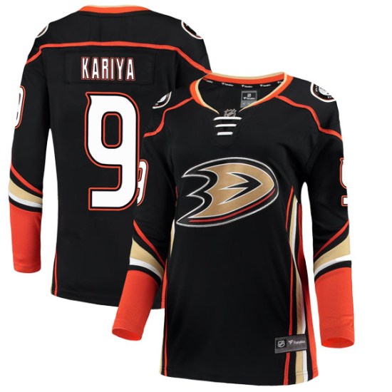 Paul Kariya Anaheim Ducks Women's Authentic Home Fanatics Branded Jersey - Black