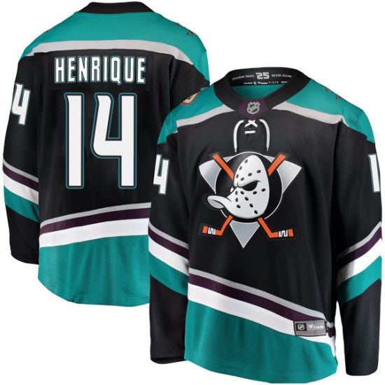 Adam Henrique Anaheim Ducks Breakaway Alternate Fanatics Branded Jersey - Black