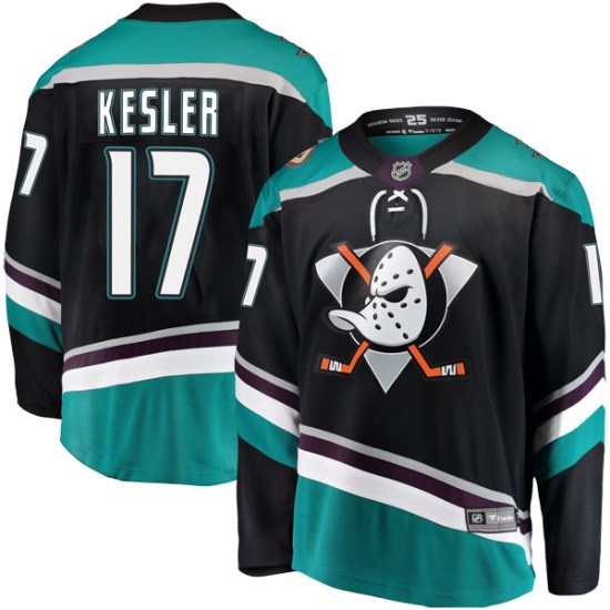 Ryan Kesler Anaheim Ducks Breakaway Alternate Fanatics Branded Jersey - Black