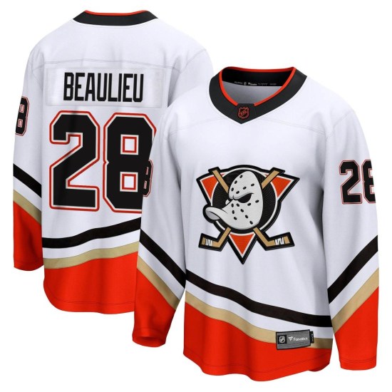 Nathan Beaulieu Anaheim Ducks Youth Breakaway Special Edition 2.0 Fanatics Branded Jersey - White