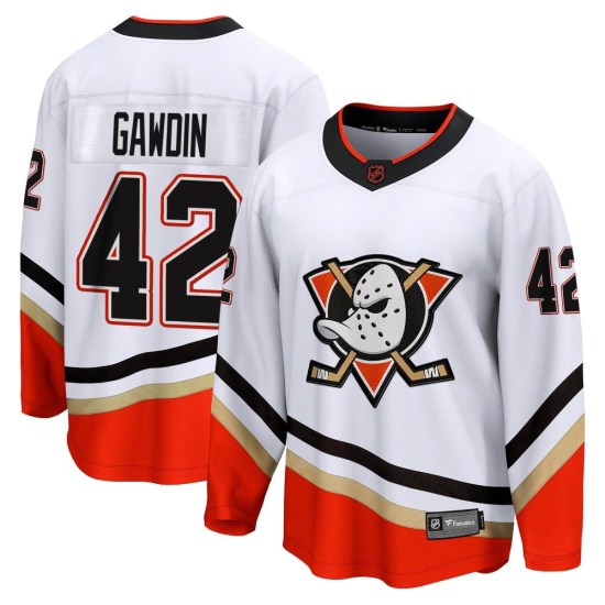 Glenn Gawdin Anaheim Ducks Youth Breakaway Special Edition 2.0 Fanatics Branded Jersey - White