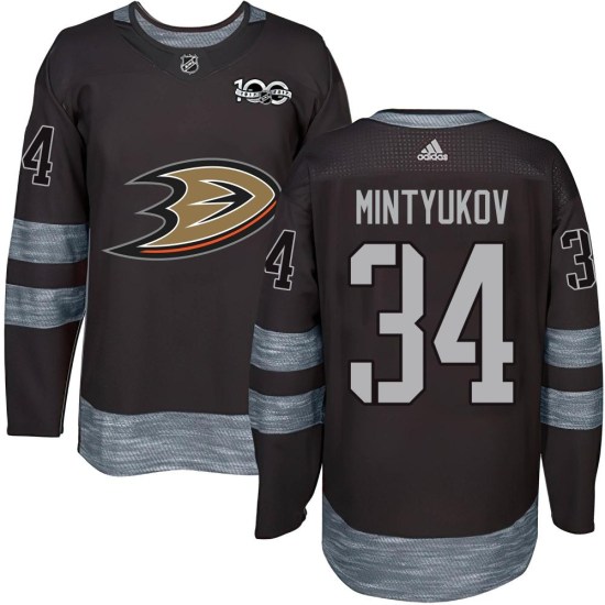 Pavel Mintyukov Anaheim Ducks Authentic 1917-2017 100th Anniversary Jersey - Black