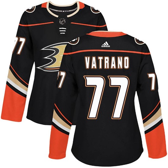 Frank Vatrano Anaheim Ducks Women's Authentic Home Adidas Jersey - Black
