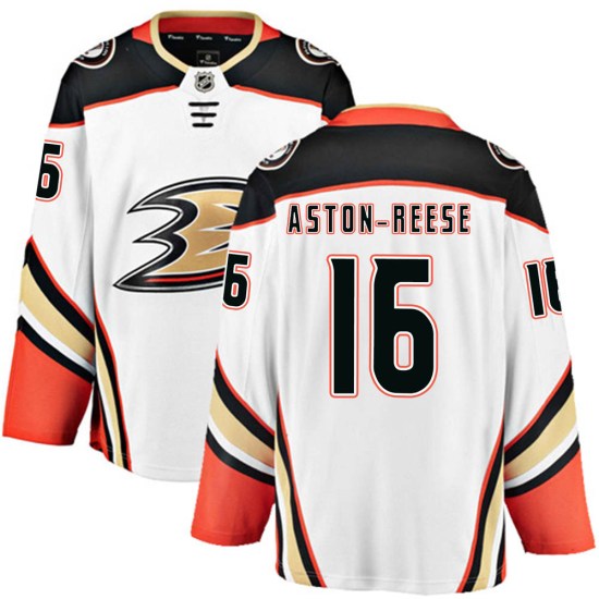 Zach Aston-Reese Anaheim Ducks Breakaway Away Fanatics Branded Jersey - White
