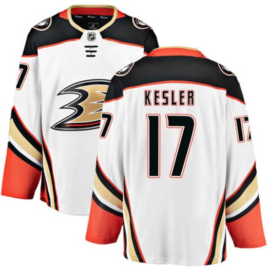 Ryan Kesler Anaheim Ducks Authentic Away Fanatics Branded Jersey - White
