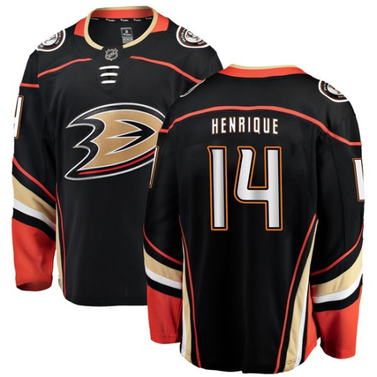 Adam Henrique Anaheim Ducks Authentic Home Fanatics Branded Jersey - Black
