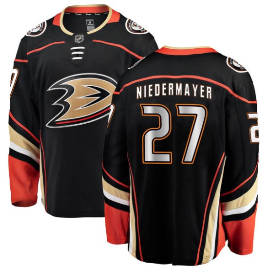Scott Niedermayer Anaheim Ducks Authentic Home Fanatics Branded Jersey - Black