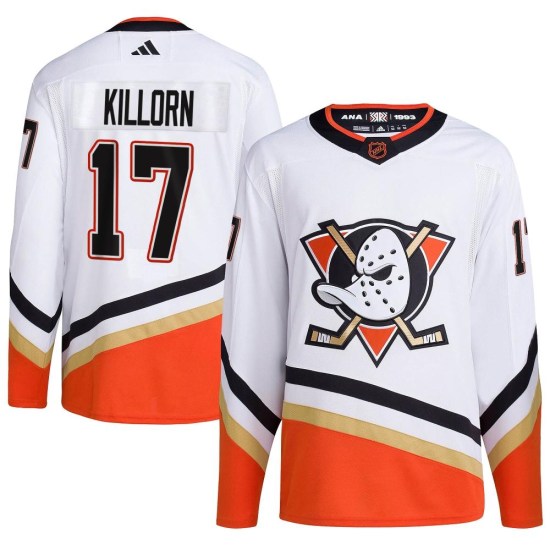 Alex Killorn Anaheim Ducks Youth Authentic Reverse Retro 2.0 Adidas Jersey - White