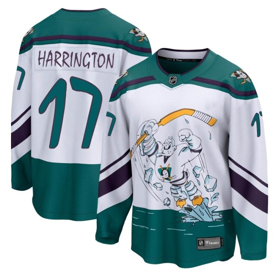 Scott Harrington Anaheim Ducks Youth Breakaway 2020/21 Special Edition Fanatics Branded Jersey - White