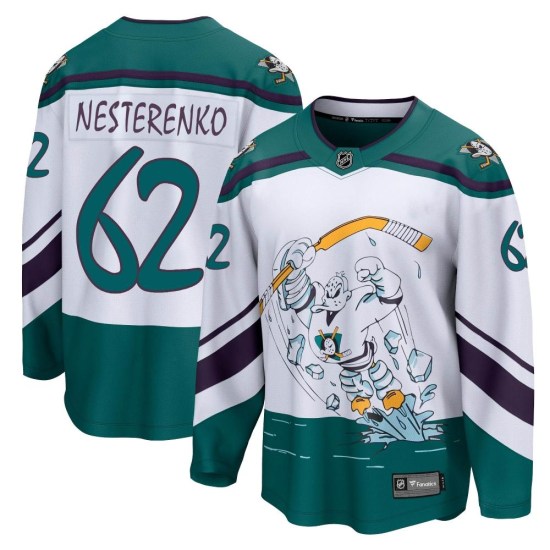 Nikita Nesterenko Anaheim Ducks Youth Breakaway 2020/21 Special Edition Fanatics Branded Jersey - White