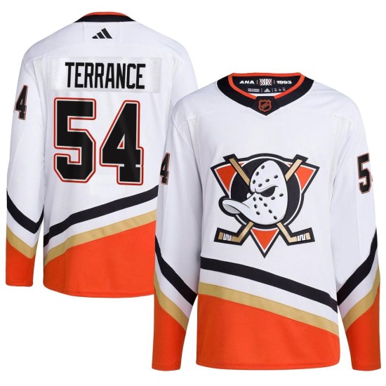 Carey Terrance Anaheim Ducks Authentic Reverse Retro 2.0 Adidas Jersey - White