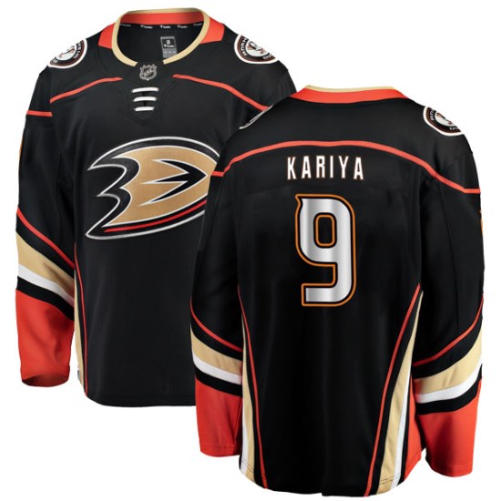 Paul Kariya Anaheim Ducks Youth Authentic Home Fanatics Branded Jersey - Black