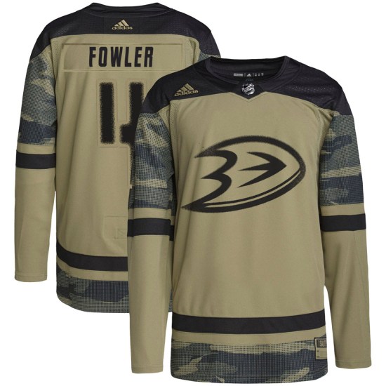 Cam Fowler Anaheim Ducks Authentic Military Appreciation Practice Adidas Jersey - Camo