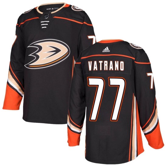 Frank Vatrano Anaheim Ducks Authentic Home Adidas Jersey - Black